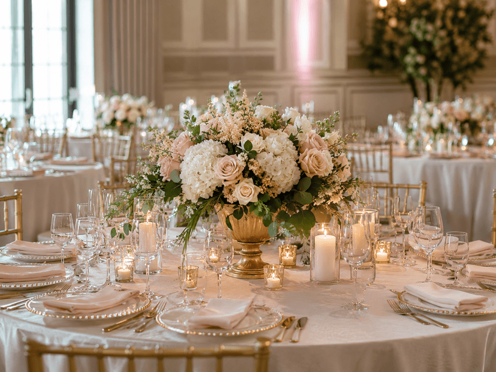Floral-Inspired Centerpieces Floral-Inspired Centerpieces
